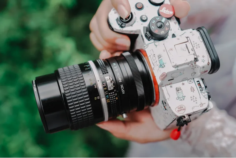 Sony A7R V、KIPONアダプター、Nikon AI-S 105mm F2.5の組み合わせ