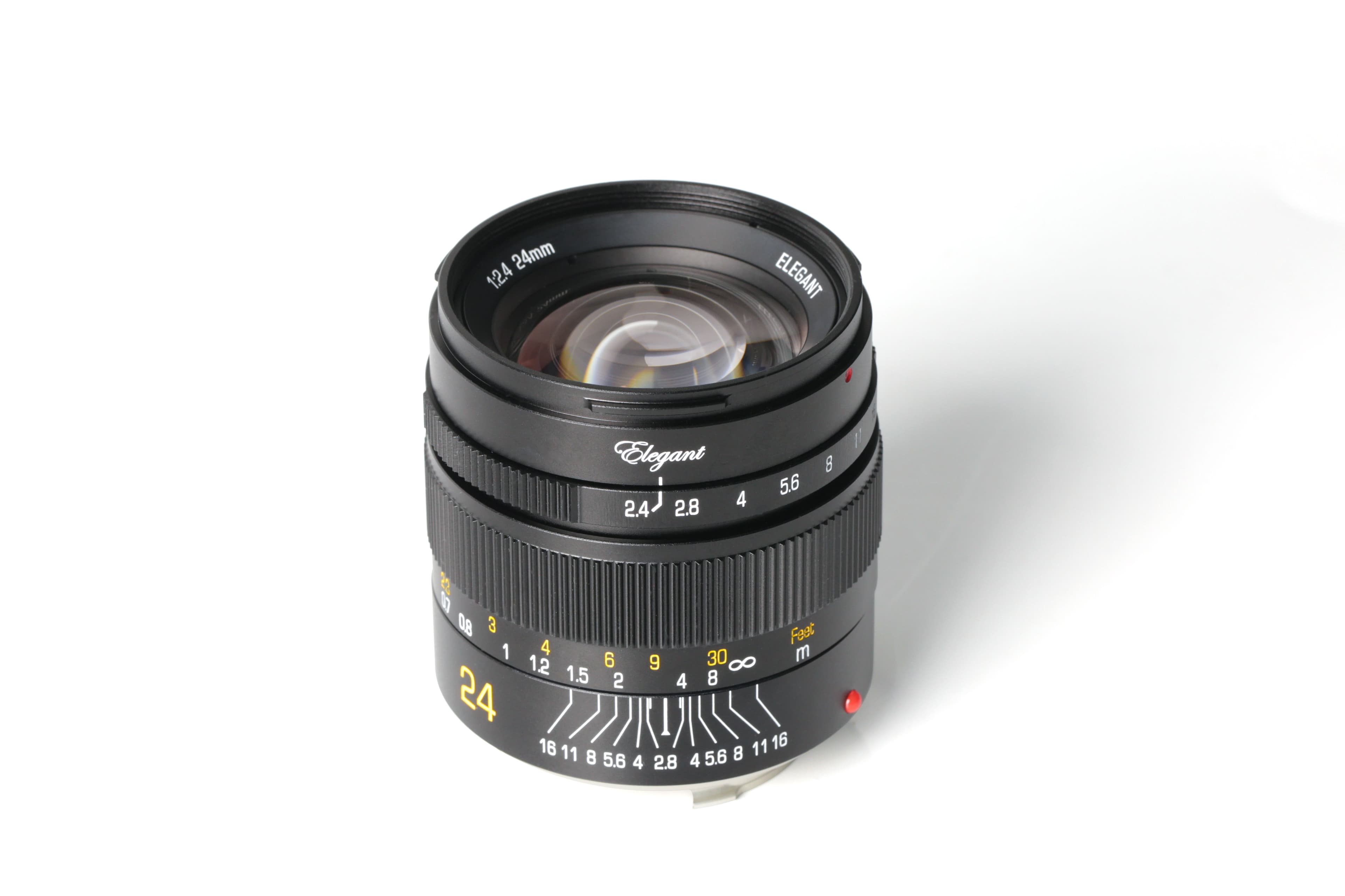2024年版 ELEGANT 24mm/f2.4 レンズ（Leica Mマウント用）