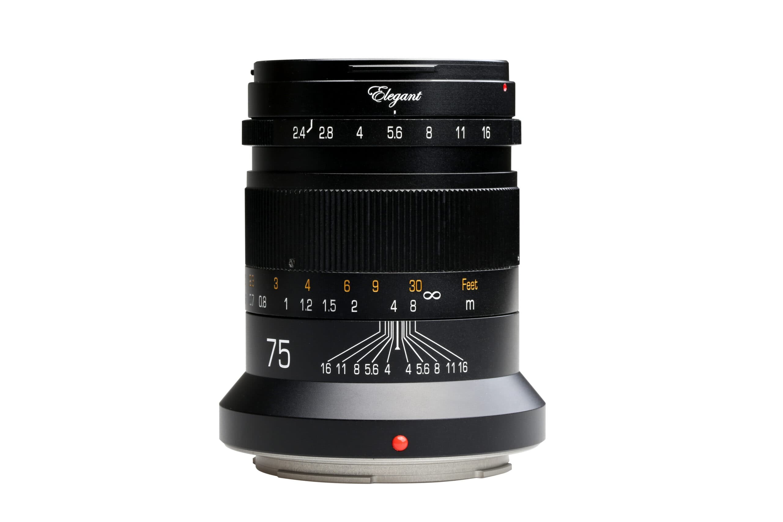 キヤノン EOS R RF用 ELEGANT 75mm/f2.4 レンズ
