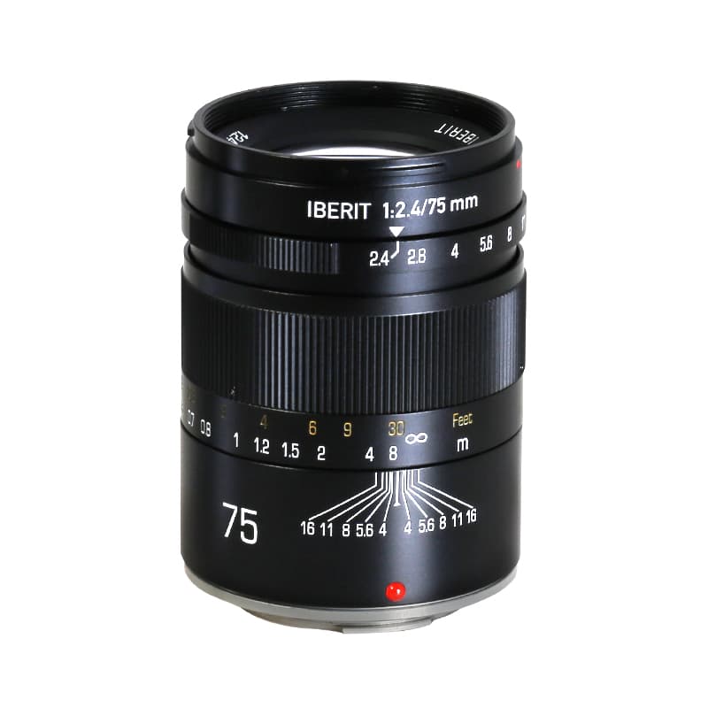 ELEGANT 75mm/f2.4 レンズ（Fuji X用）