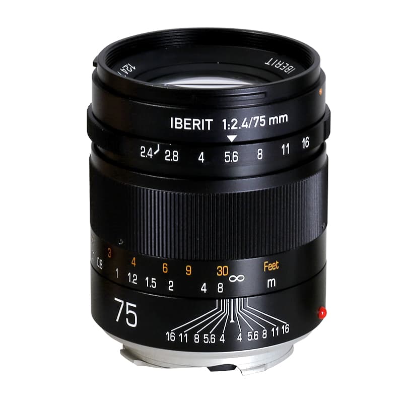 ELEGANT 75mm/f2.4 ライカM用レンズ