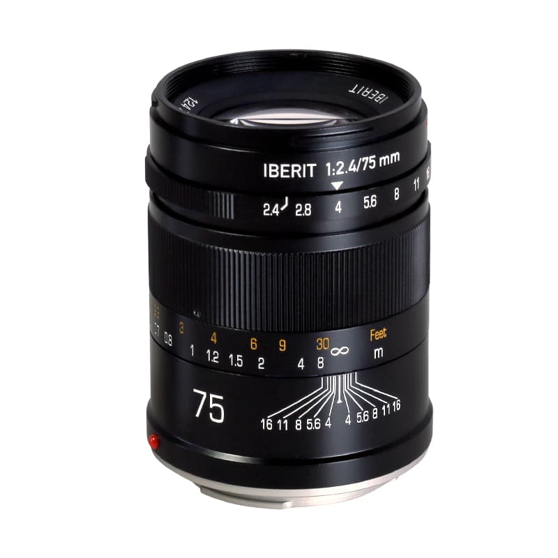 ソニーE用 ELEGANT 75mm/f2.4 レンズ