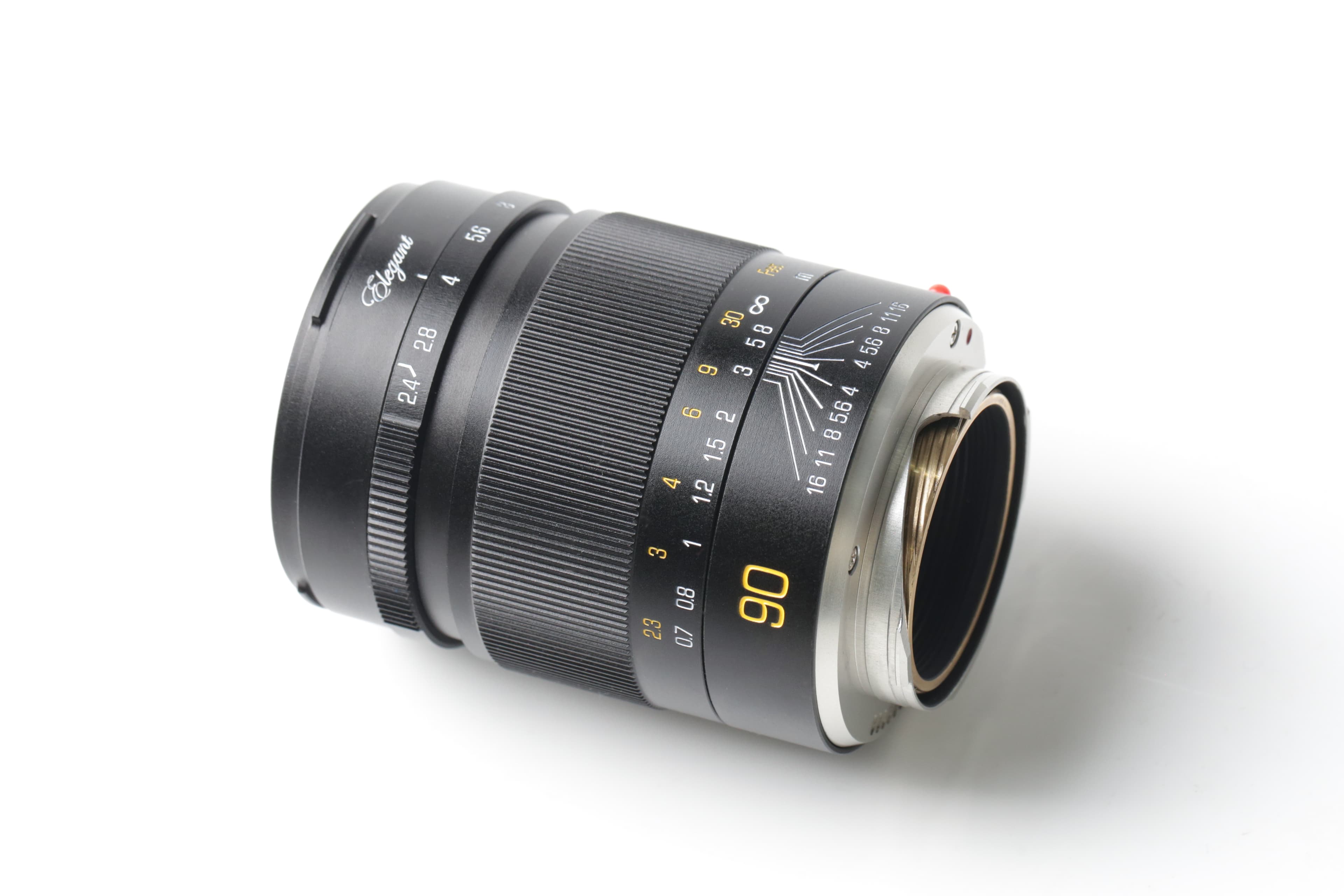 2024年版 ELEGANT 90mm/f2.4 レンズ Leica Mマウント用 2