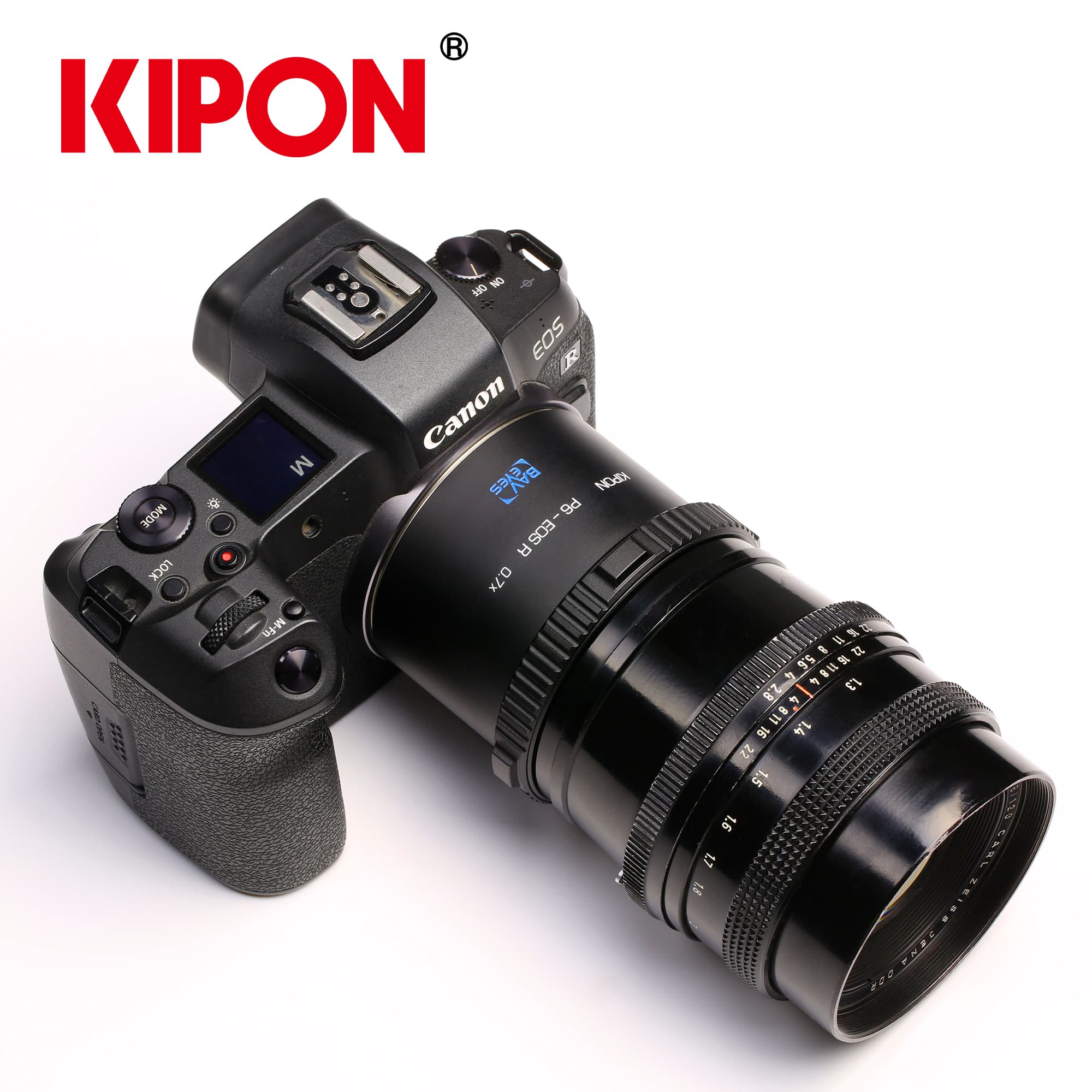 Baveyes Pentacon 6-Canon EOS R RF 0.7x 2