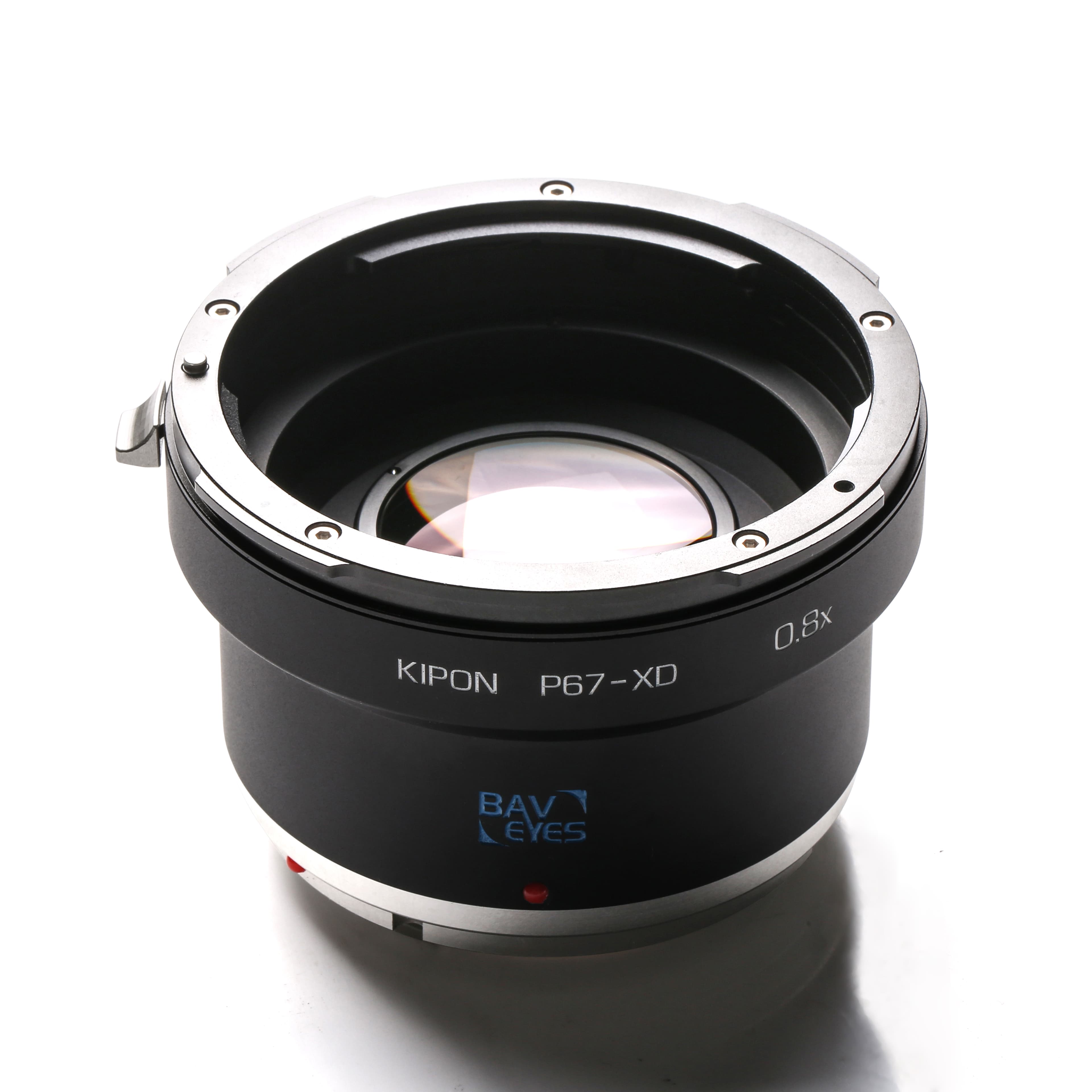 BAVEYES Pentax 67-Hasselblad XCD 0.8x