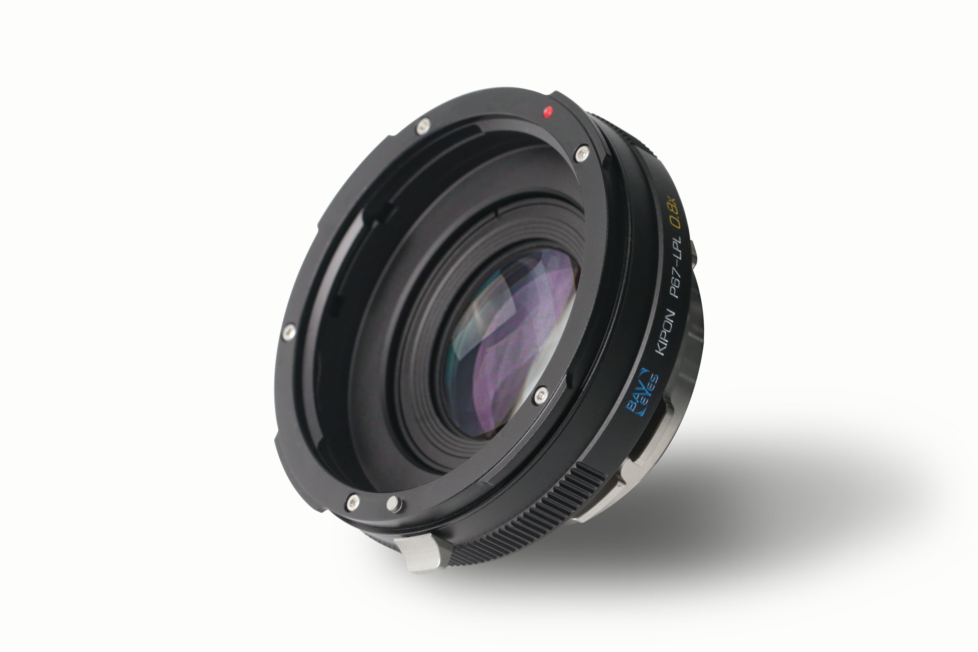BAVEYES Pentax 67-LPL 0.8x 焦点距離縮小アダプター 4