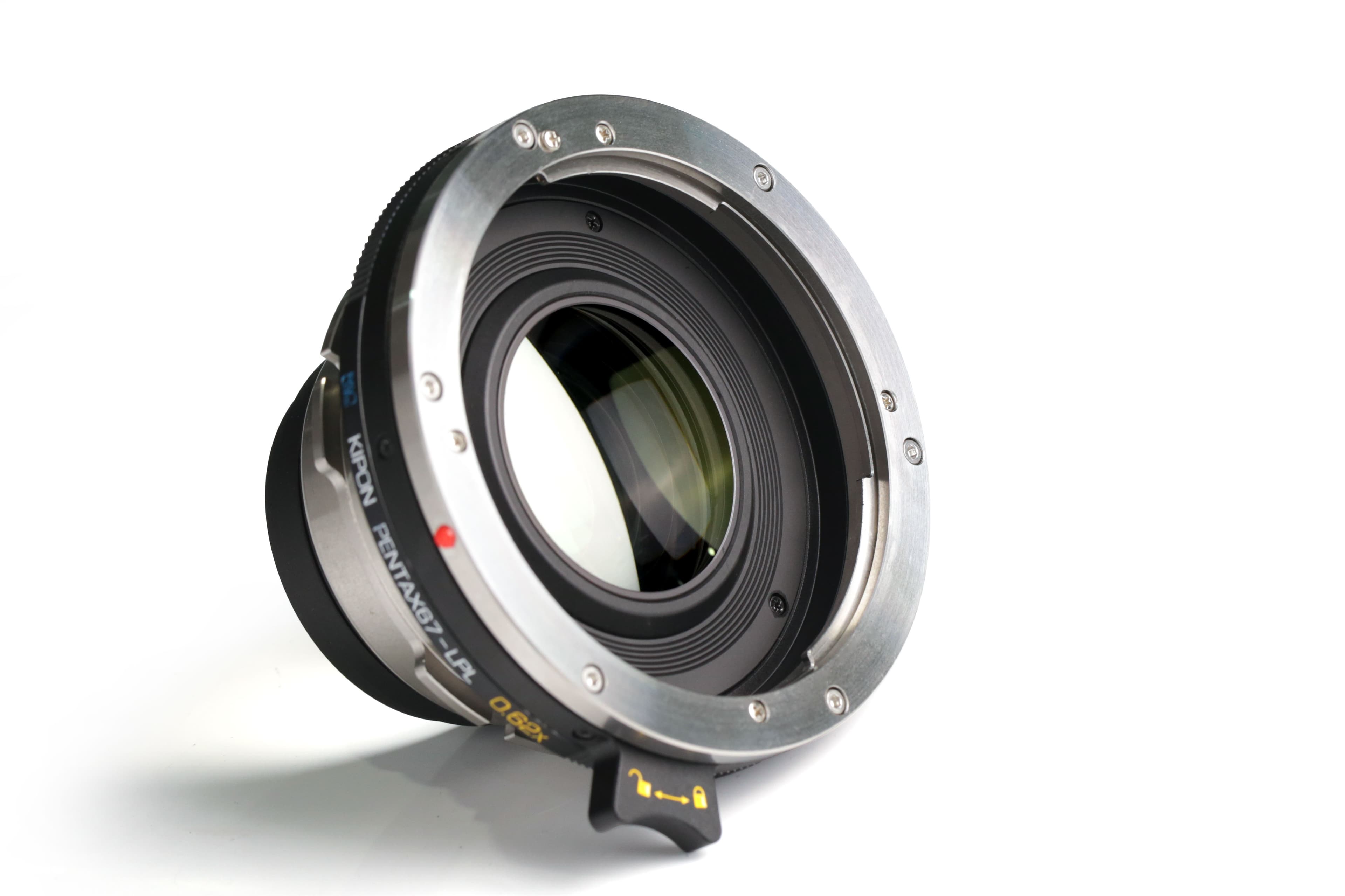 Baveyes Pentax67-LPL 0.62x 焦点距離低減アダプター ロックスタイル 4