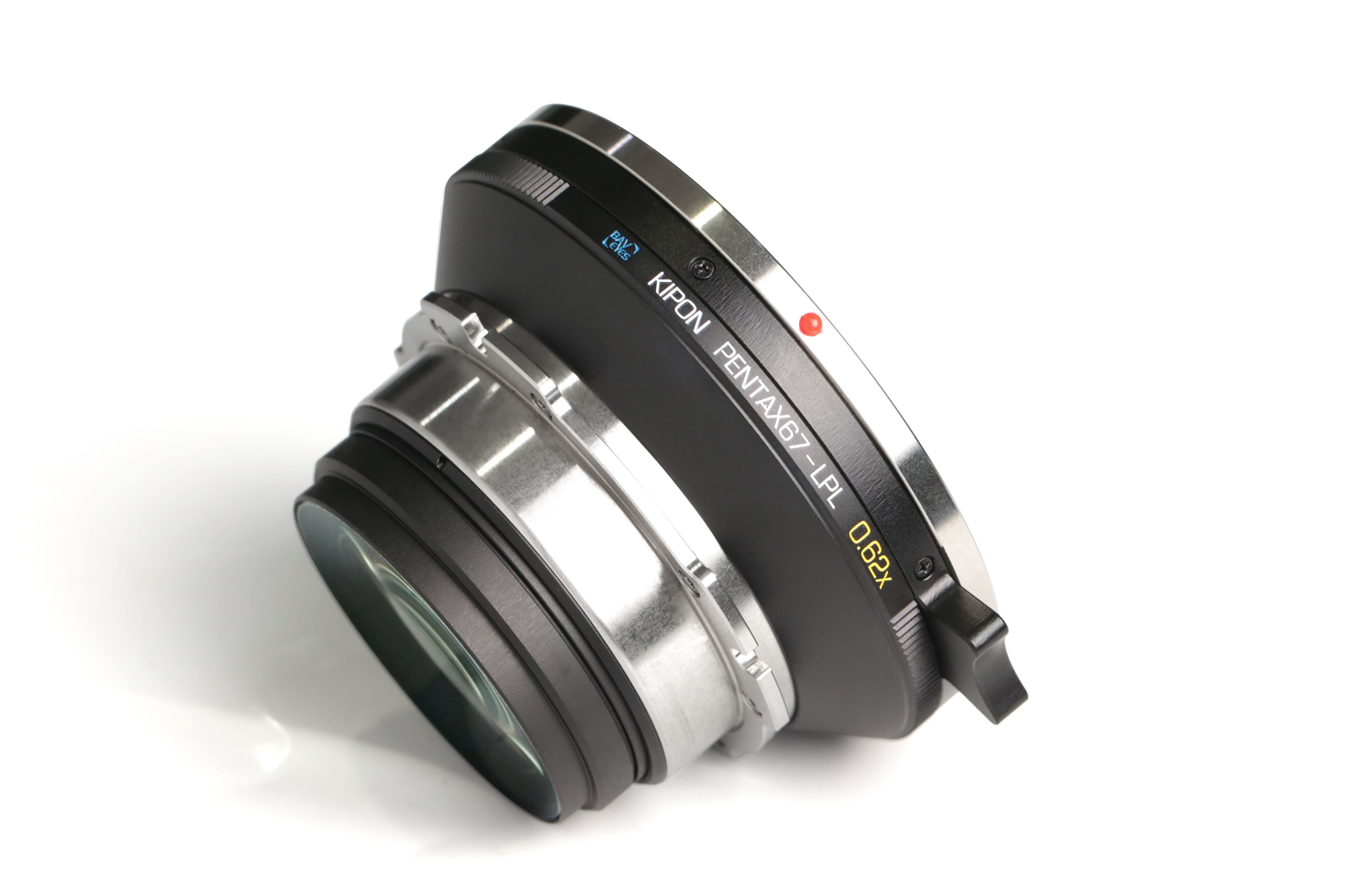 Baveyes Pentax67-LPL 0.62x 焦点距離低減アダプター ロックスタイル 3