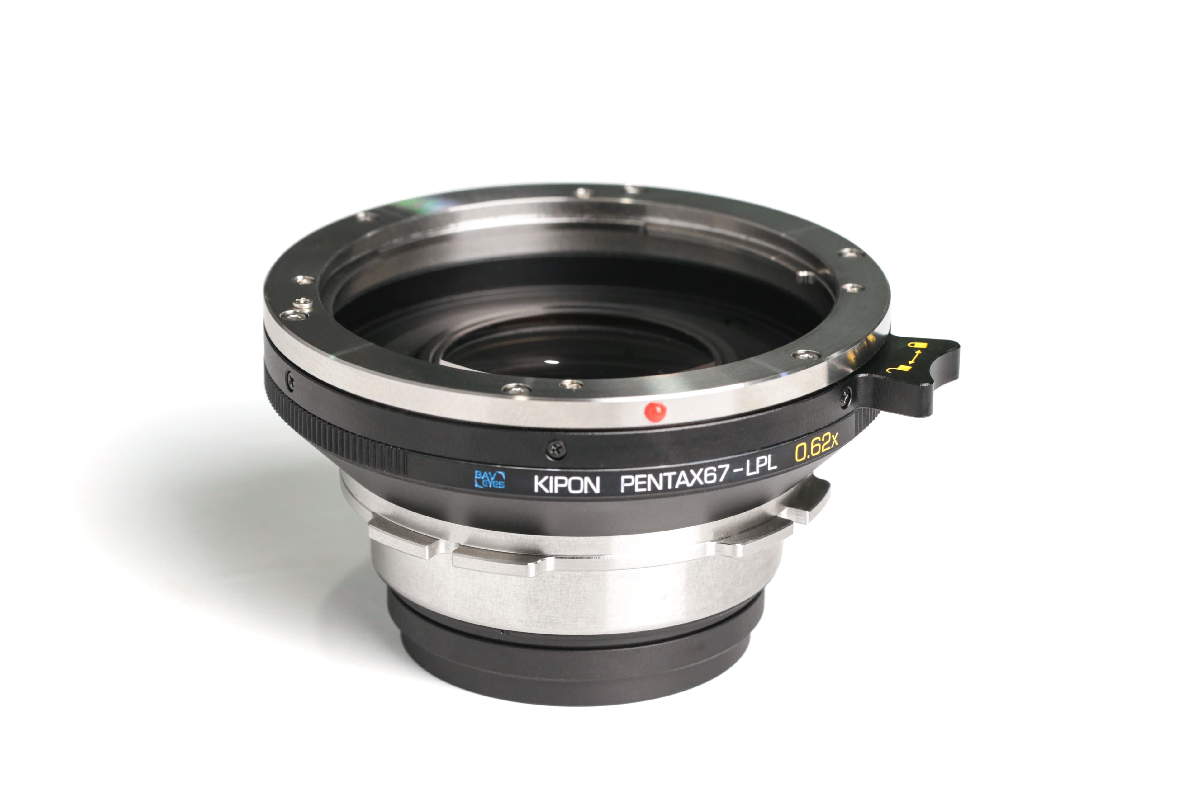 Baveyes Pentax67-LPL 0.62x 焦点距離低減アダプター ロックスタイル