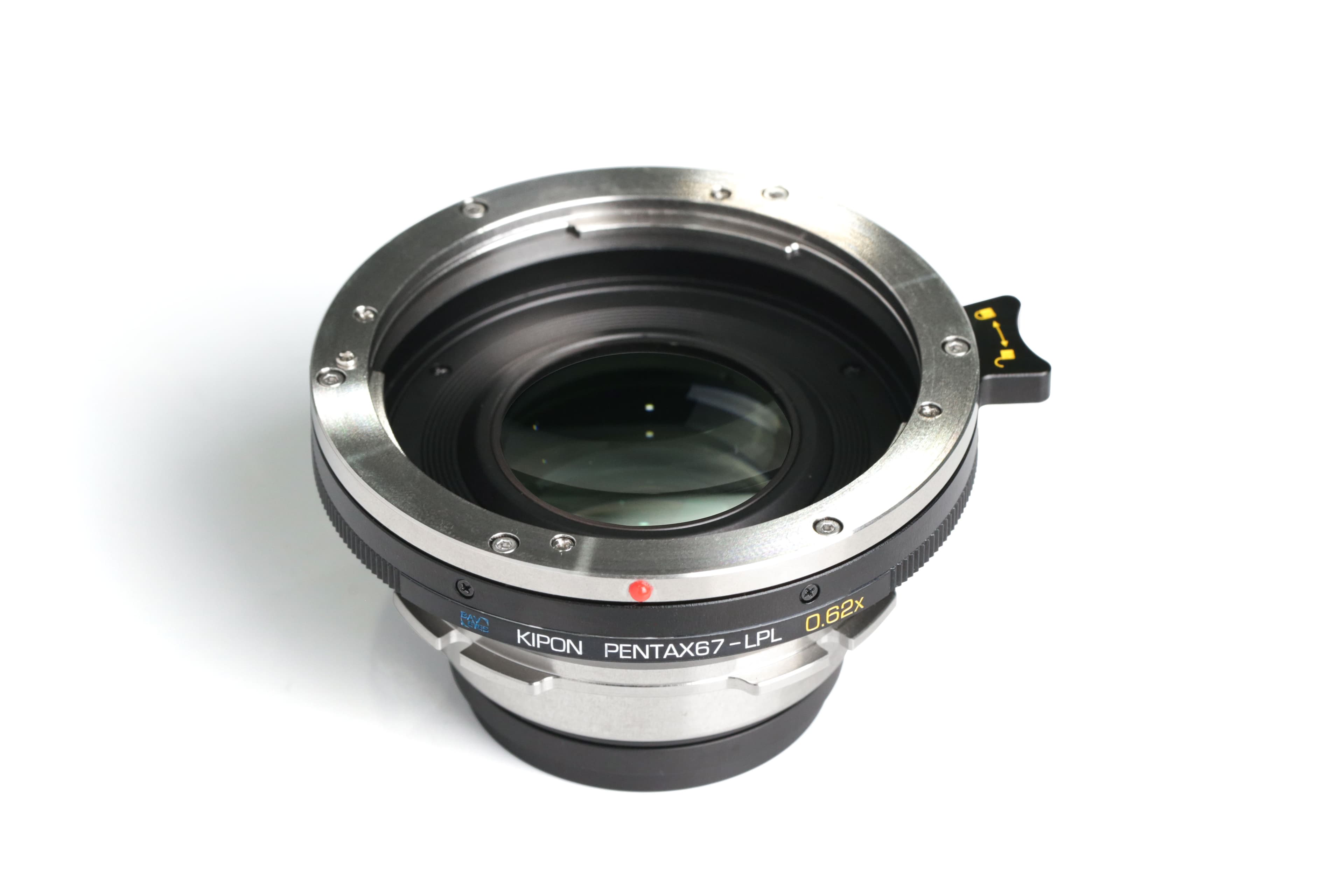 Baveyes Pentax67-LPL 0.62x 焦点距離低減アダプター ロックスタイル 2