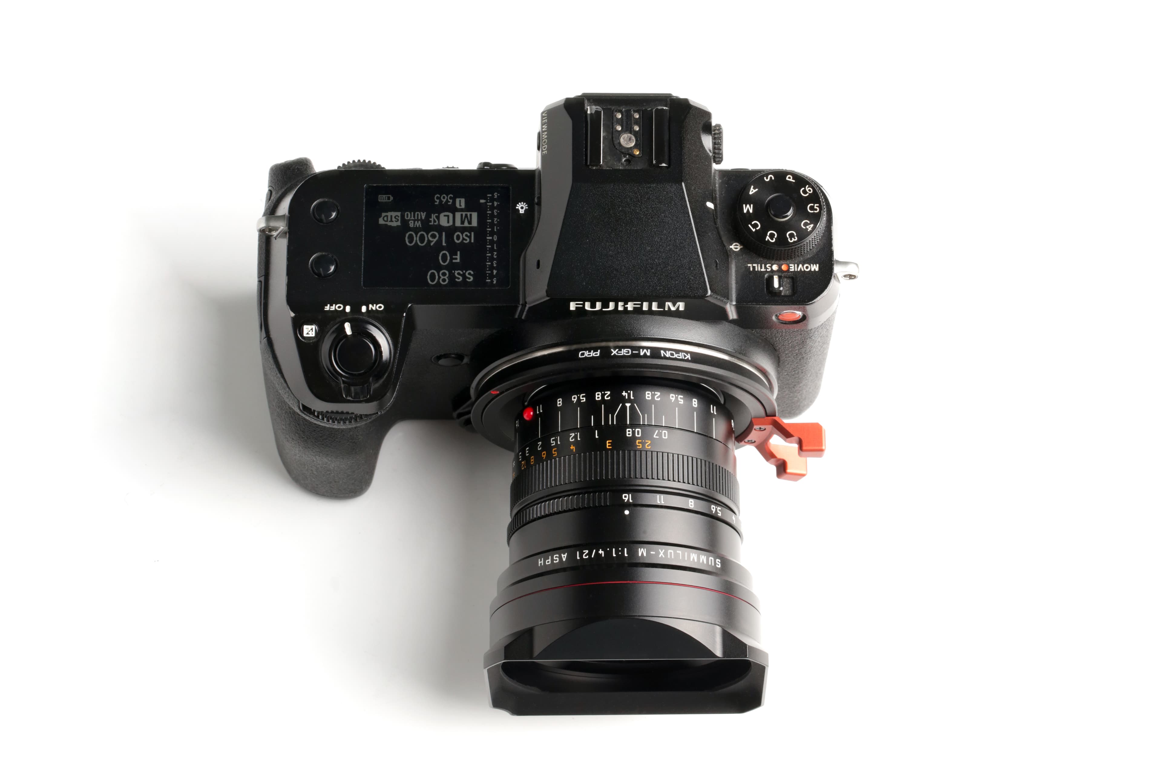 Leica M-Fuji G PROロックバージョンカメラアダプター 6