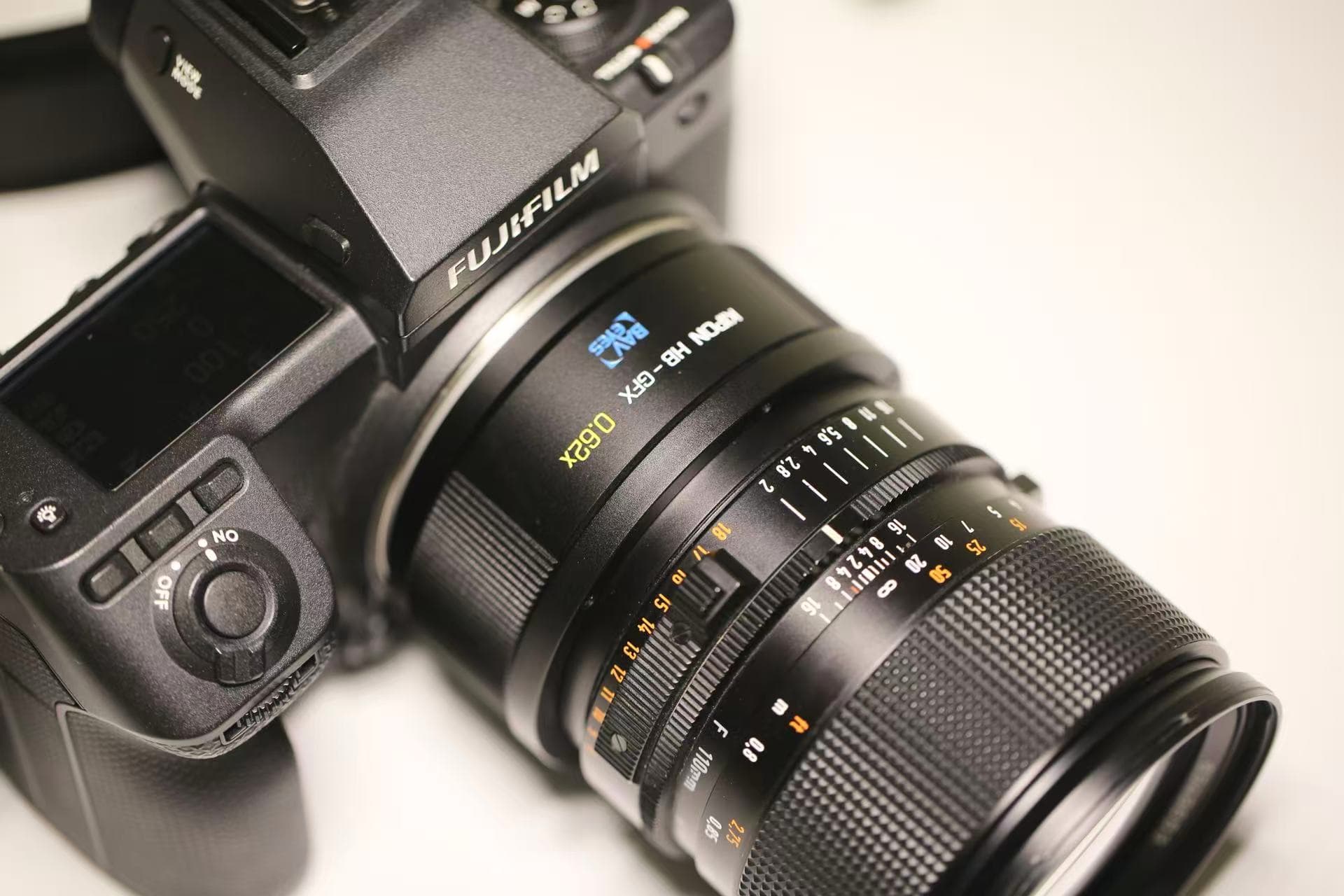 Baveyes Hasselblad V-Fuji G 0.62x 焦点短縮アダプター 7