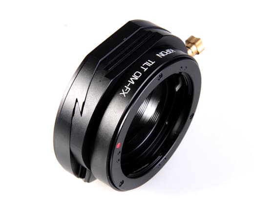 フジFX X-Pro1 X-E1カメラ用オリンパスOMレンズ チルトアダプター 2