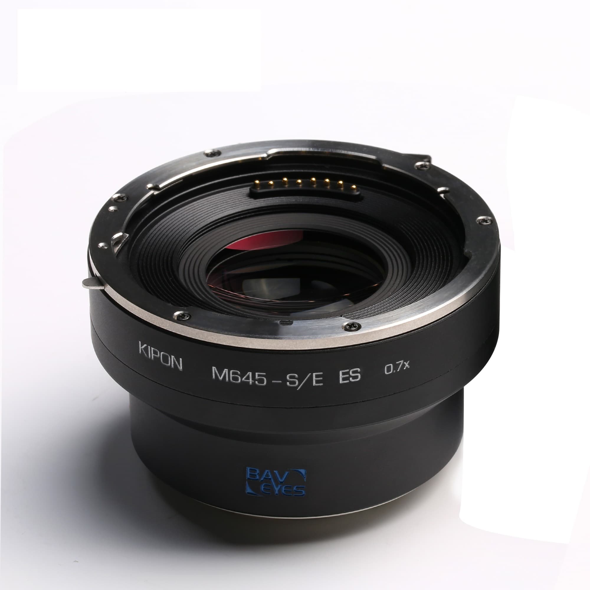 BAVEYES フェーズ Mamiya 645-Sony E ES 0.7x 焦点距離レデューサー 電子アダプター