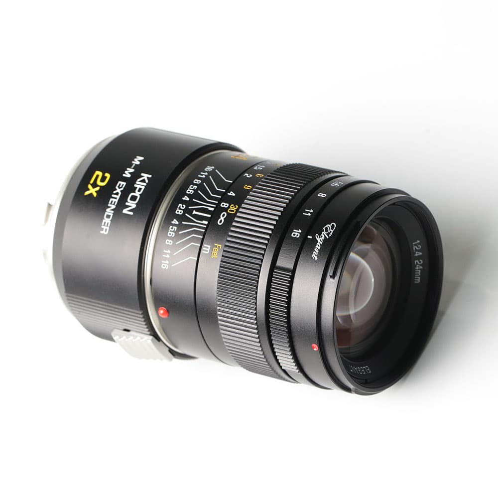 アダプター&レンズキット - M-M エクステンダー 2x + エレガント 90mm F2.4 M